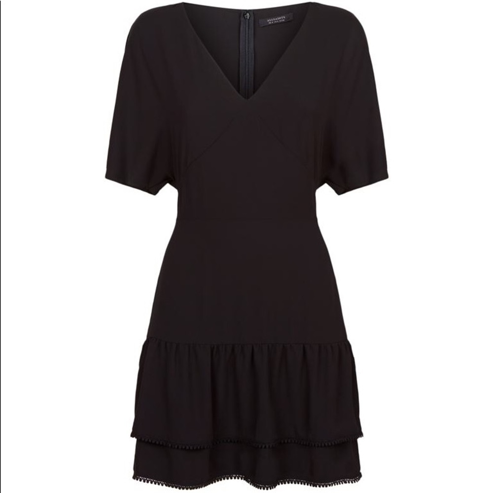 AllSaints all saints Marley Dress, Black, Sz 8